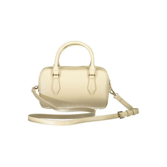 Mario Valentino Beige Polyethylene Women Handbag