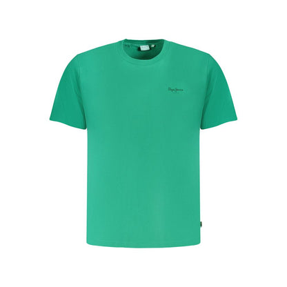 Pepe Jeans Green Cotton T-Shirt