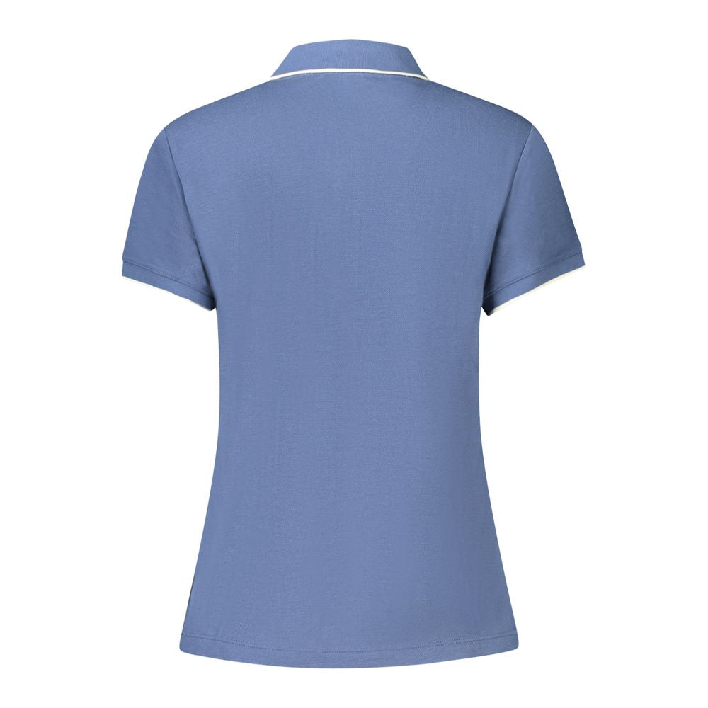 North Sails Blue Cotton Women Polo Shirt