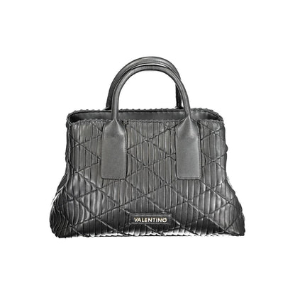 Mario Valentino Black Polyurethane Women Handbag