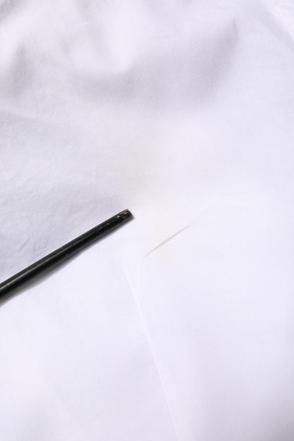 Dolce & Gabbana White GOLD Cotton Long Sleeves Formal Shirt