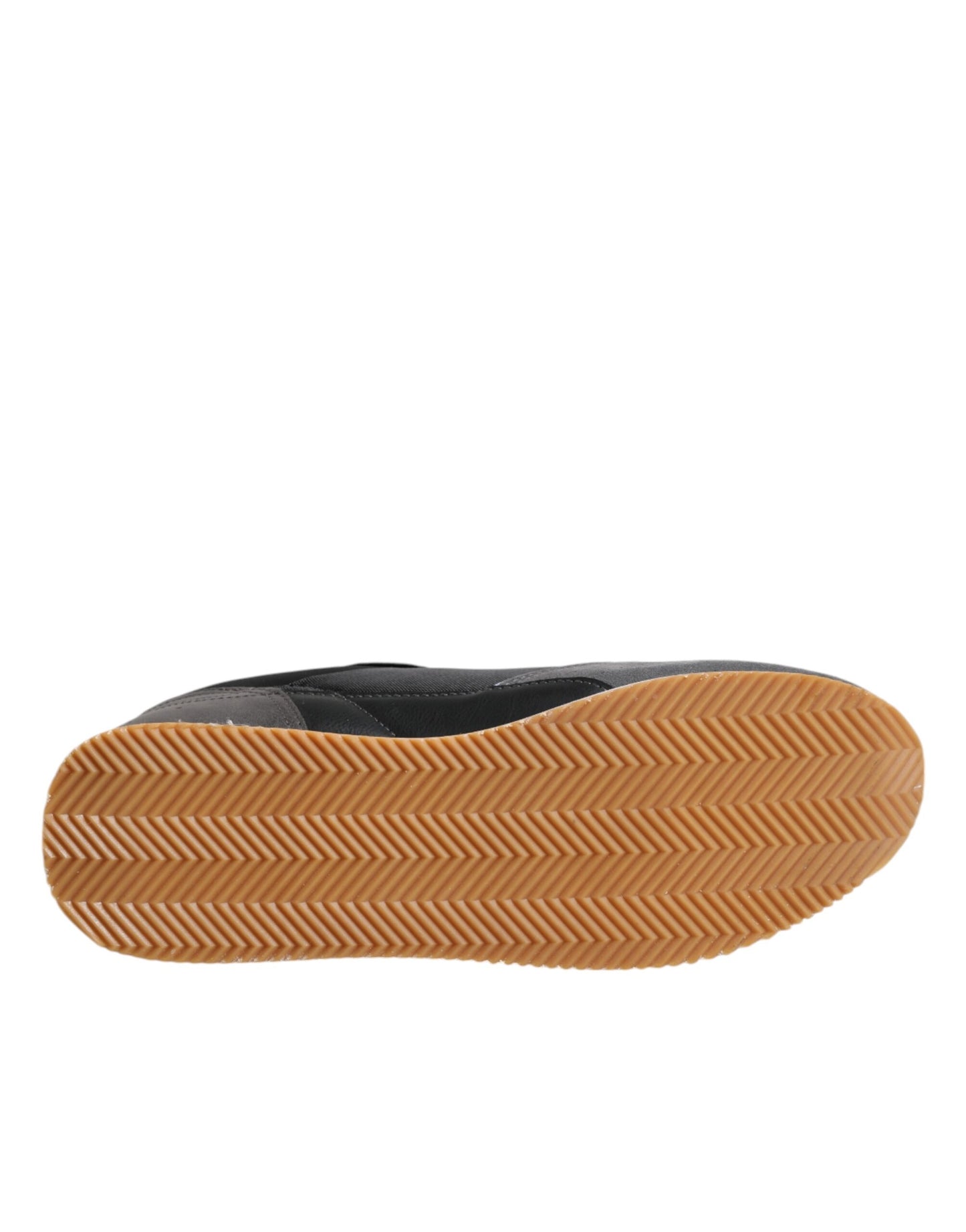 Trussardi Black Gray Lace Up Low Top Casual Sneakers Shoes