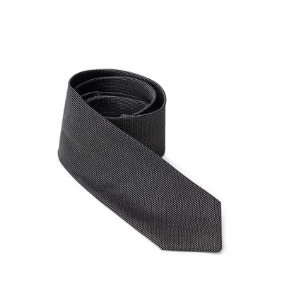 Jil Sander Gray Silk Tie