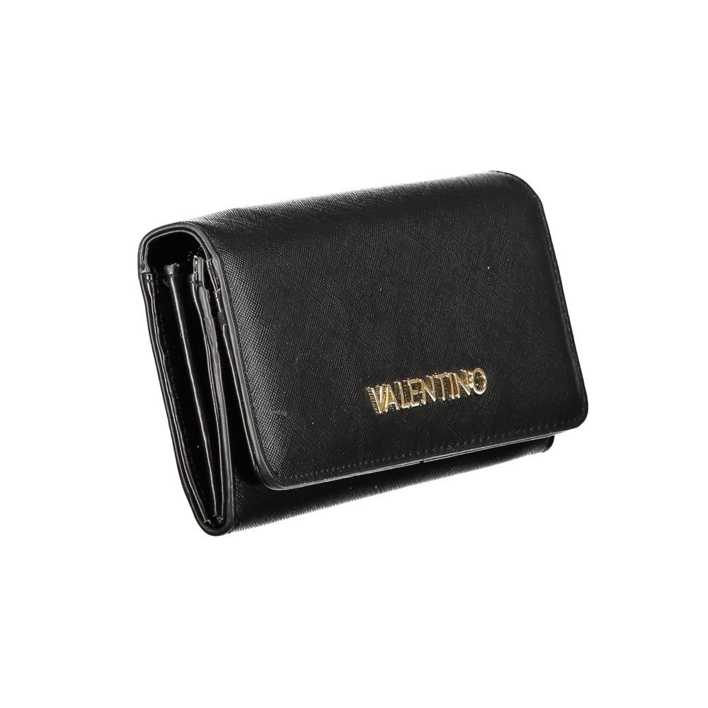 Mario Valentino Black Polyethylene Wallet