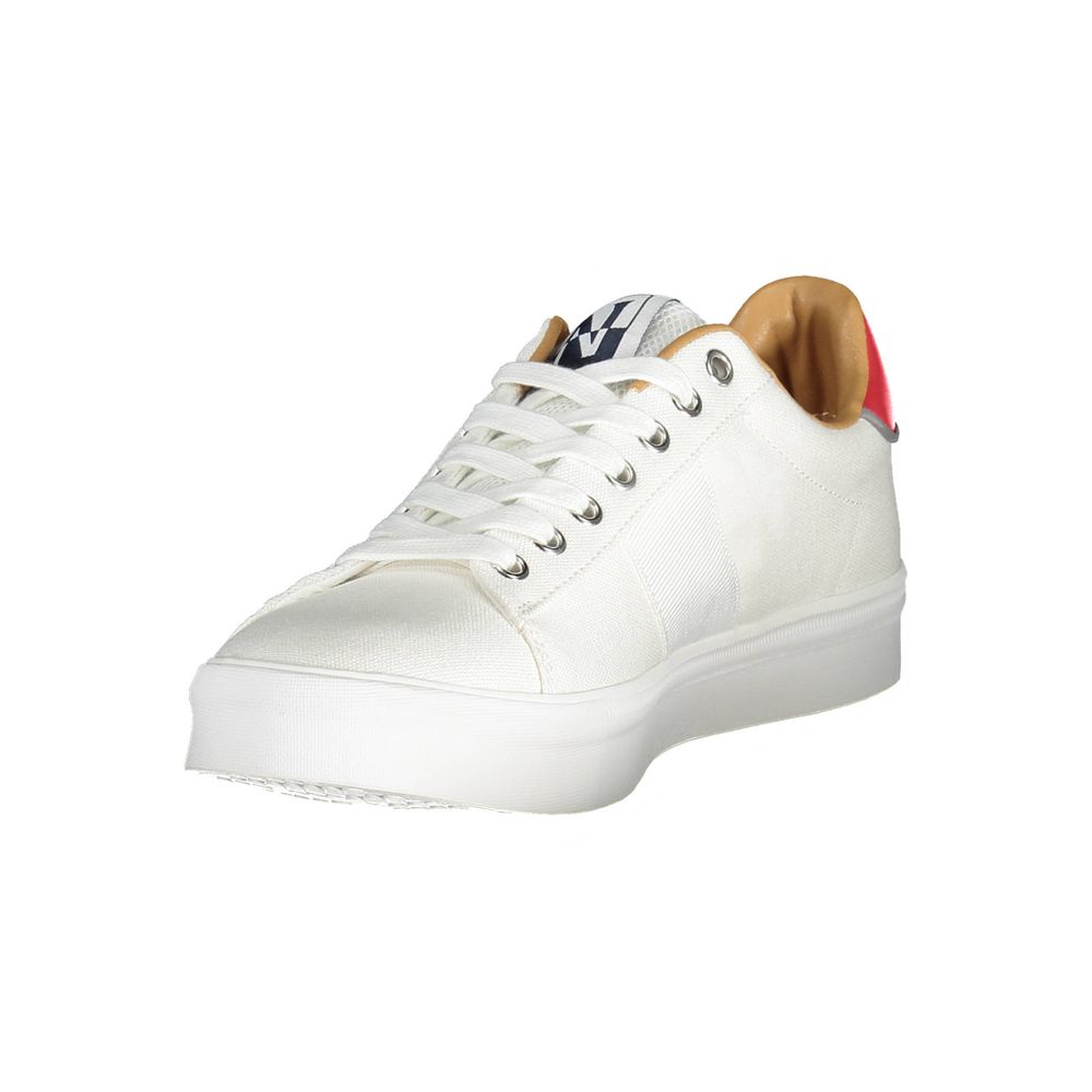 Napapijri White Polyester Men Sneaker