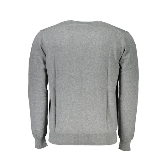 Harmont & Blaine Grigio Cotton Mens Sweater