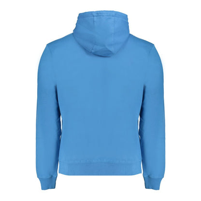 Napapijri Blue Cotton Men Sweater