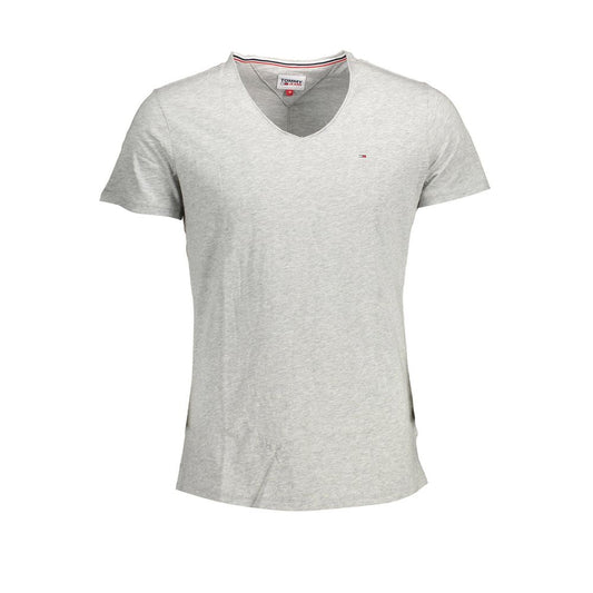 Tommy Hilfiger Gray Cotton T-Shirt