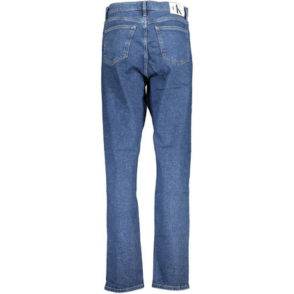 Calvin Klein Blue Cotton Women's Jean