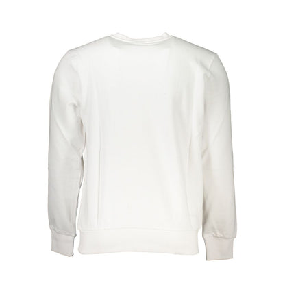 North Sails White Cotton Men Sweater