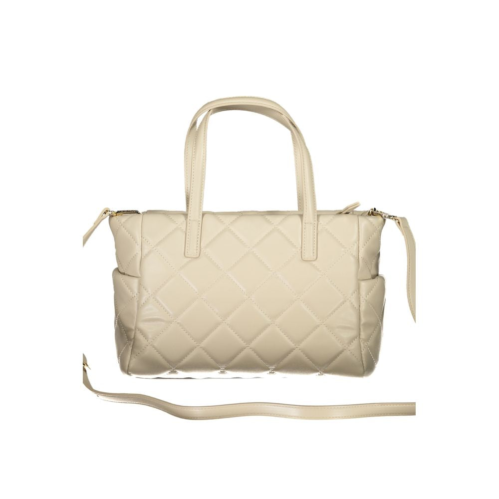 Mario Valentino Beige Polyethylene Handbag