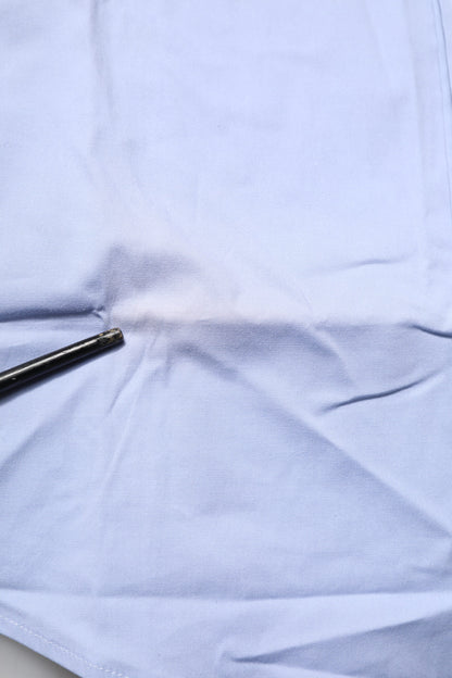 Dolce & Gabbana Blue Cotton SICILIA Long Sleeves Dress Shirt