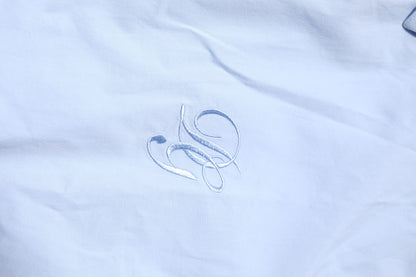 Dolce & Gabbana Sky Blue Cotton GOLD Long Sleeves Dress Shirt