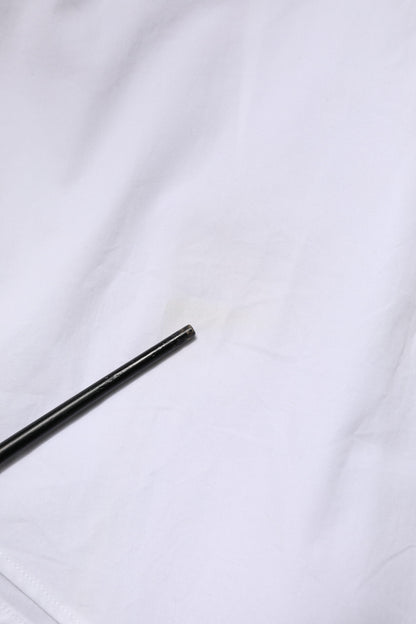 Dolce & Gabbana White Cotton GOLD Long Sleeves Dress Shirt