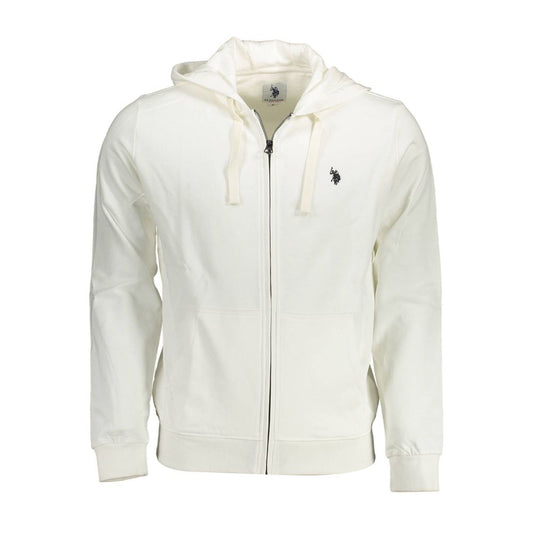 U.S. POLO ASSN. White Cotton Men's Sweatshirt