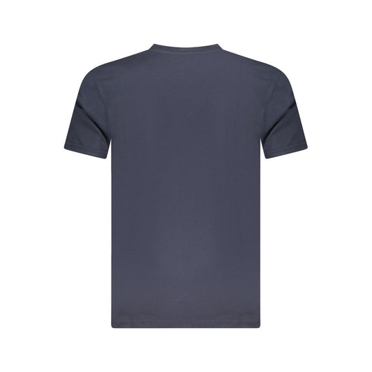 Cavalli Class Blue Cotton Men T-Shirt
