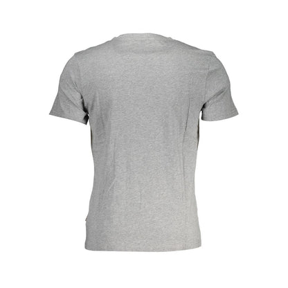 Napapijri Gray Cotton T-Shirt