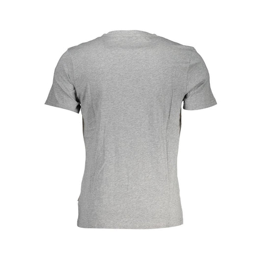 Napapijri Gray Cotton T-Shirt