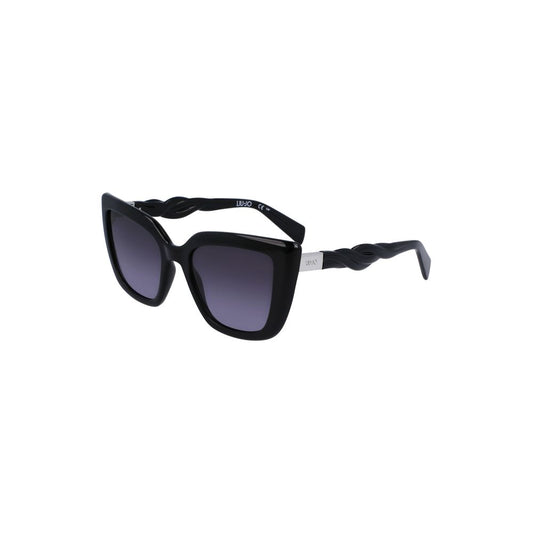 Liu Jo Black Bio Injected Women Sunglasses