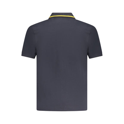 K-WAY Blue Cotton Men Polo