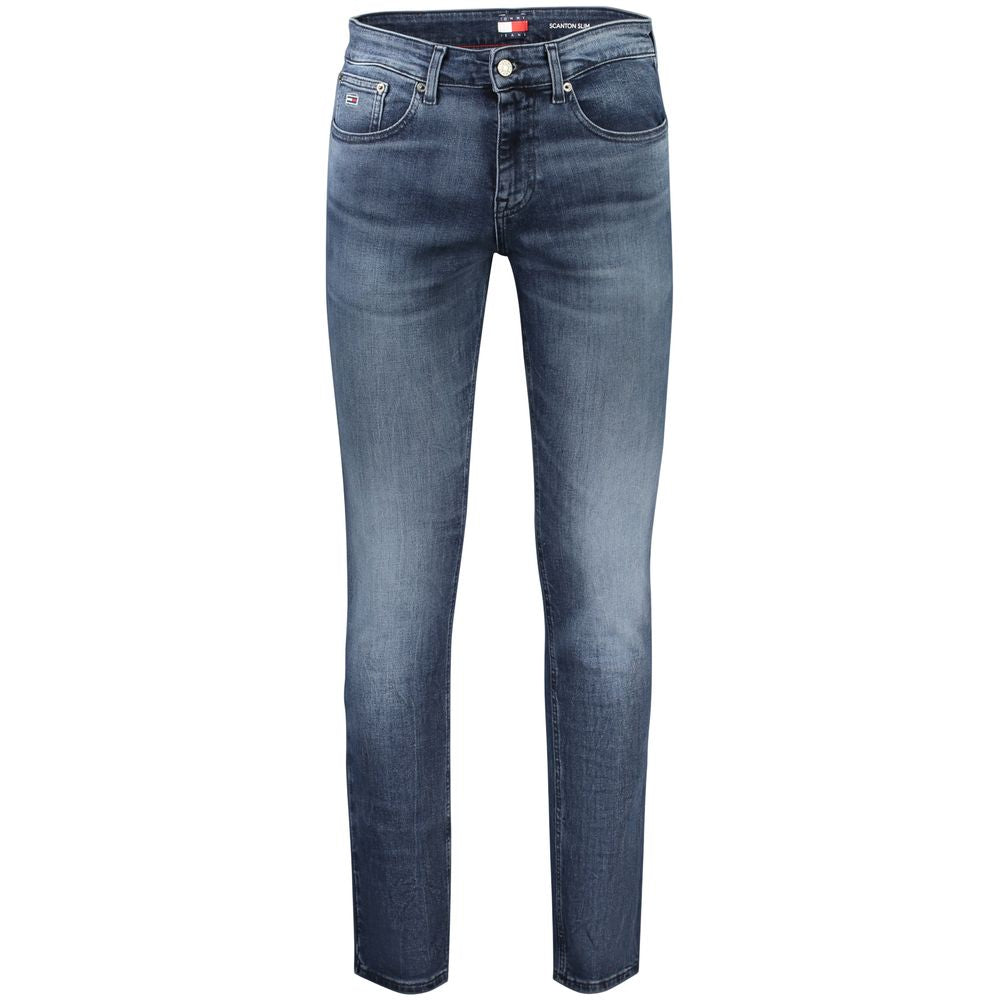 Tommy Hilfiger Blue Cotton Men Jeans