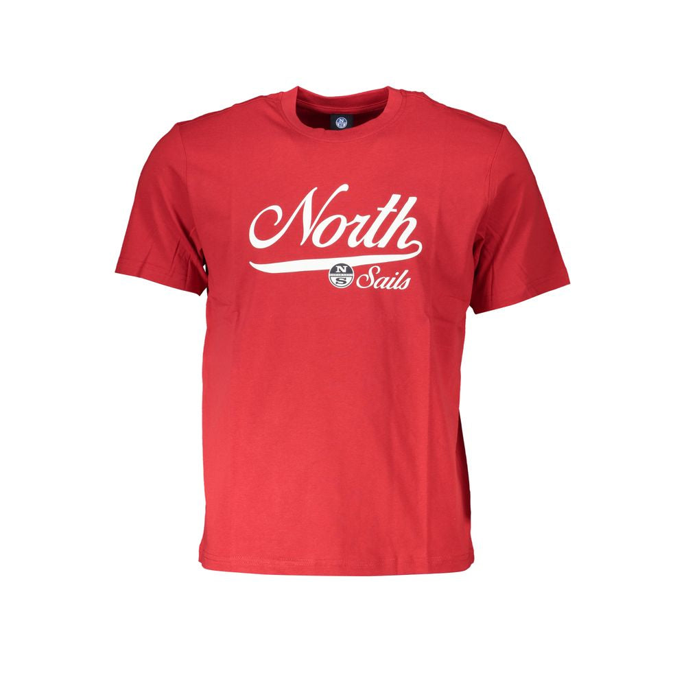 North Sails Rosso Cotton Men T-Shirt