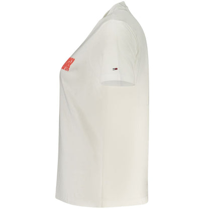 Tommy Hilfiger Beige Cotton Women T-Shirt