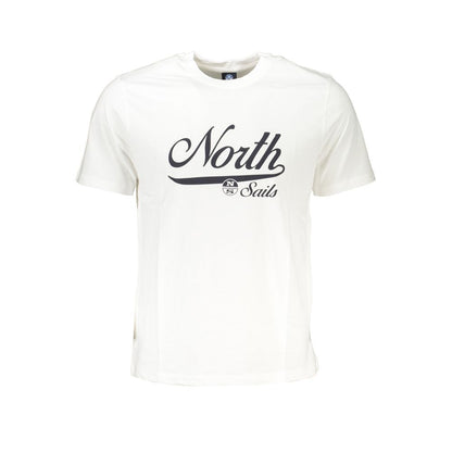 North Sails Bianco Cotton Mens T-Shirt