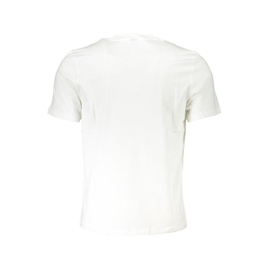 North Sails Bianco Cotton Male T-Shirt