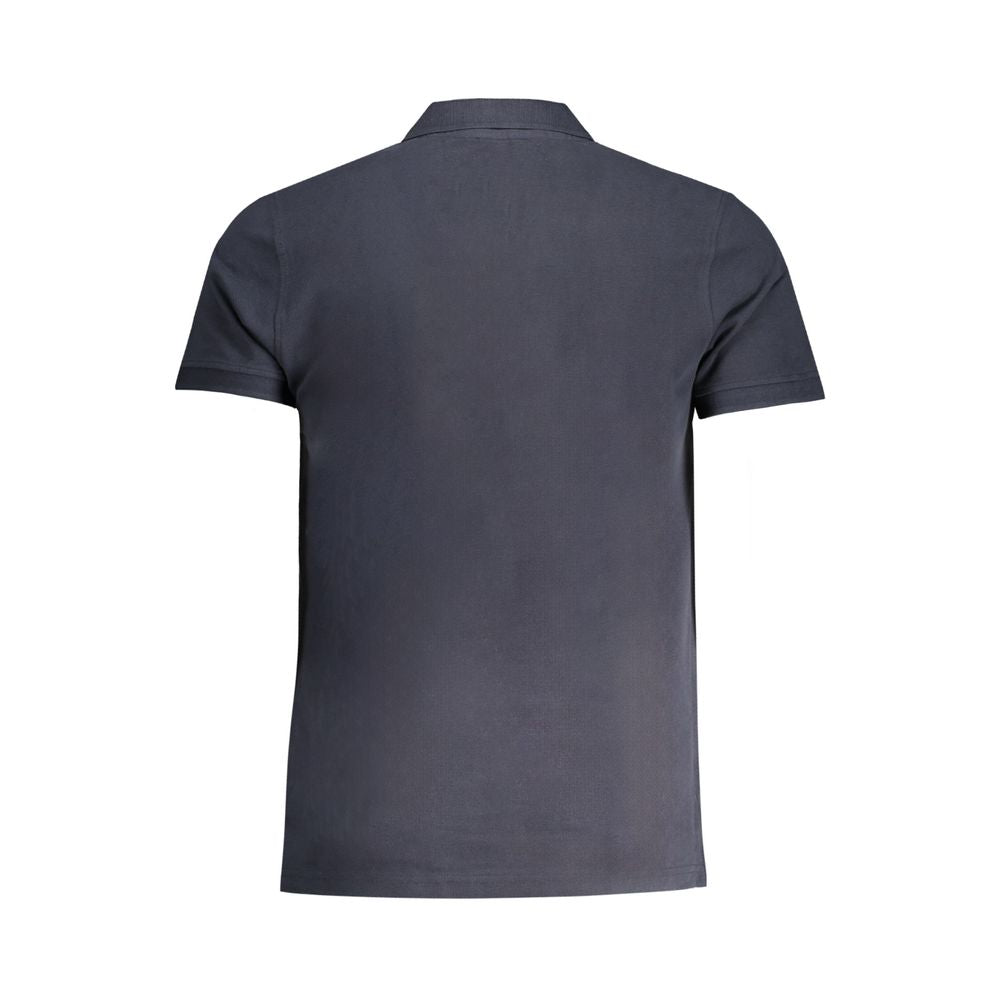 Cavalli Class Blue Cotton Men's Polo Shirt