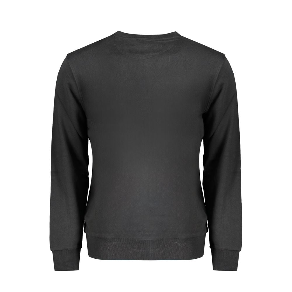 North Sails Black Cotton Men Sweater