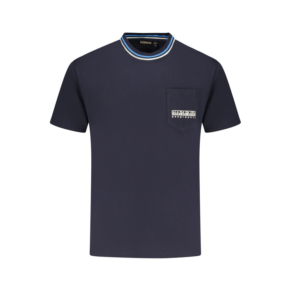 Napapijri Blue Cotton T-Shirt