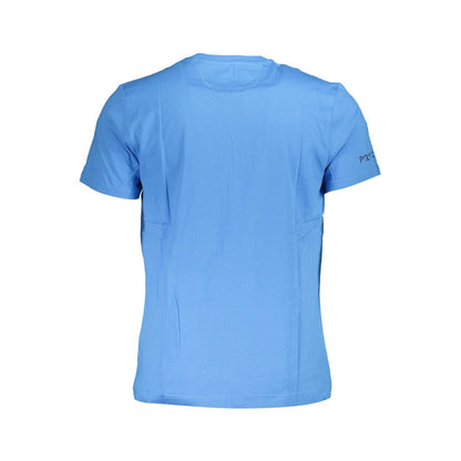 La Martina Blue Cotton T-Shirt