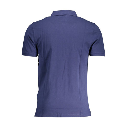 Levi's Blue Cotton Men Polo Shirt