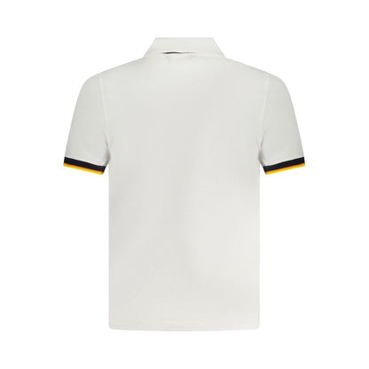 K-WAY White Cotton Men's Polo Shirt