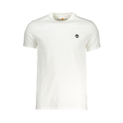 Timberland White Cotton T-Shirt