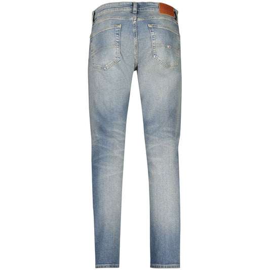 Tommy Hilfiger Blue Cotton Men Jeans