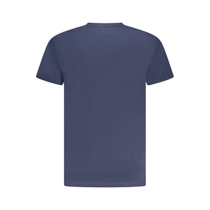 Tommy Hilfiger Blue Cotton Men T-Shirt