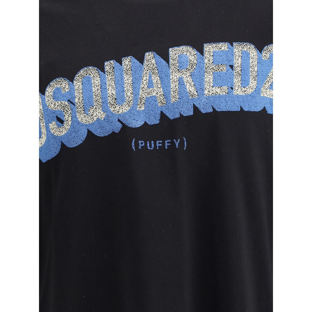 Dsquared² Black Cotton T-Shirt