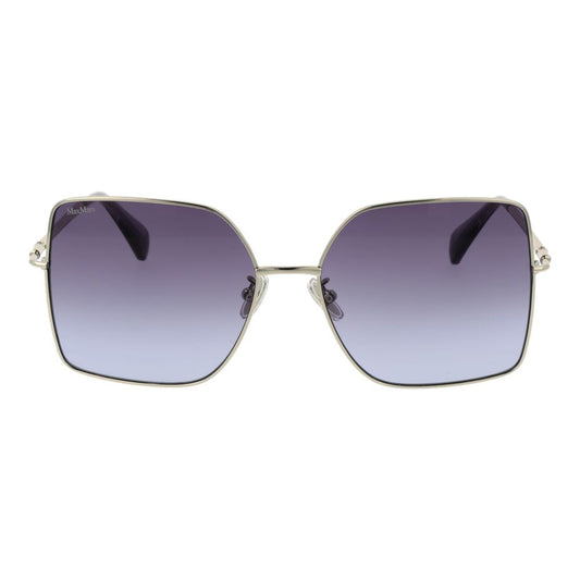 Max Mara Silver Metal Sunglasses