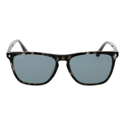 Web Black Acetate Sunglasses
