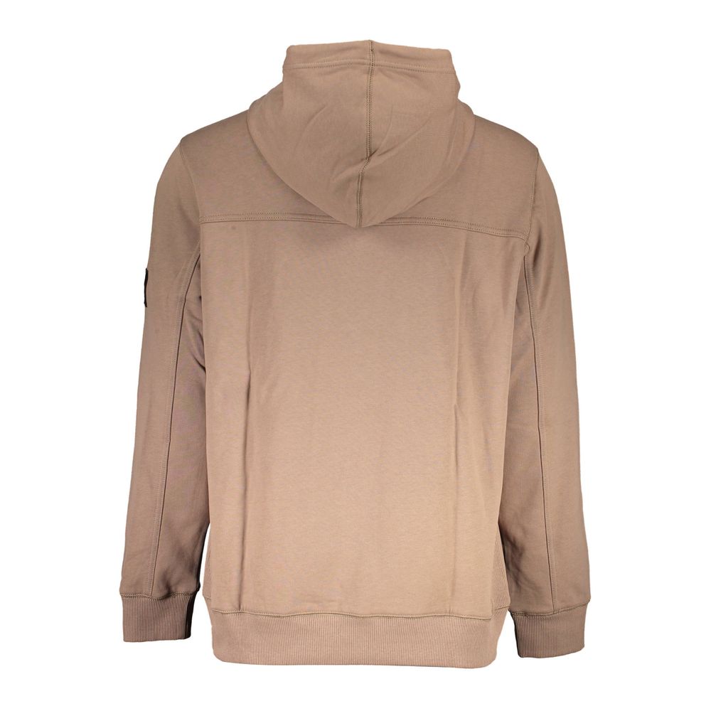 Calvin Klein Marrone Cotton Mens Sweatshirt