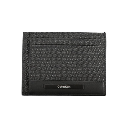 Calvin Klein Black Polyester Men's Shoulder Bag