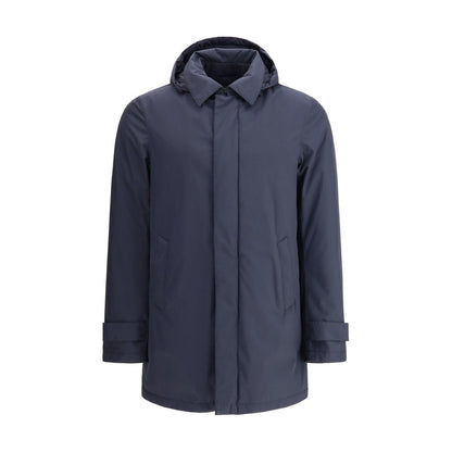 Herno Blue Goose Down Coat