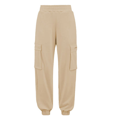 Hinnominate Beige Polyester Women Pants