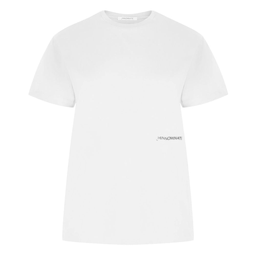 Hinnominate White Cotton Women T-Shirt
