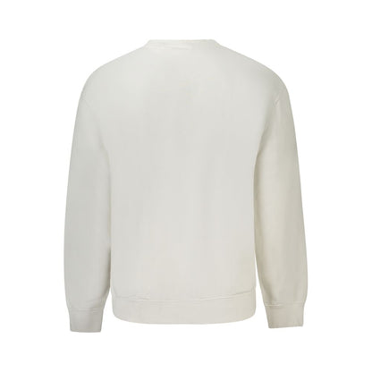 Calvin Klein White Cotton Men Sweater