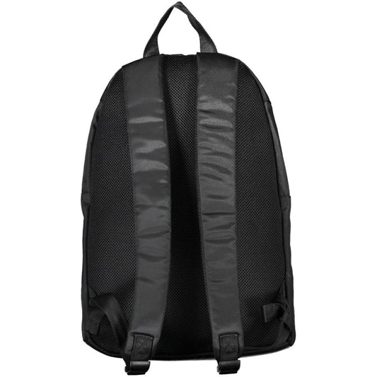 Tommy Hilfiger Black Polyester Backpack
