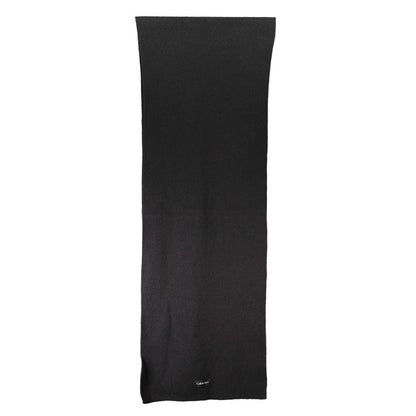 Calvin Klein Black Cotton Women Scarf