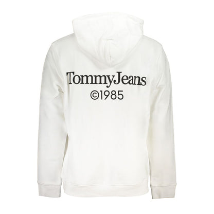 Tommy Hilfiger White Cotton Men Sweater